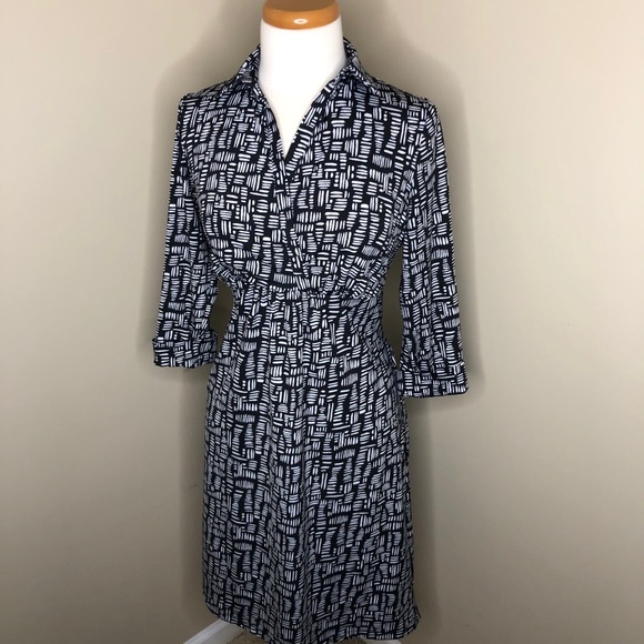 Two Hearts Maternity Dresses & Skirts - SOLD!! Black and White Maternity Dress